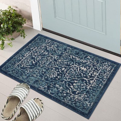 Area Rug Moroccan Trellis Rugs for Living Room Bedroom Soft Boho Farmhouse Rug Stain Resistant Throw Carpet