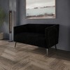 ChaletPosh Velvet Love Seat - 2 of 4