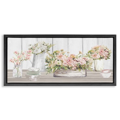Stupell Industries Farm Table Bouquet Still Life, 25" x 11"