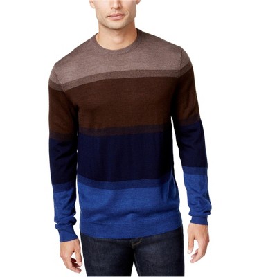 Club Room Mens Colorblocked Pullover Sweater