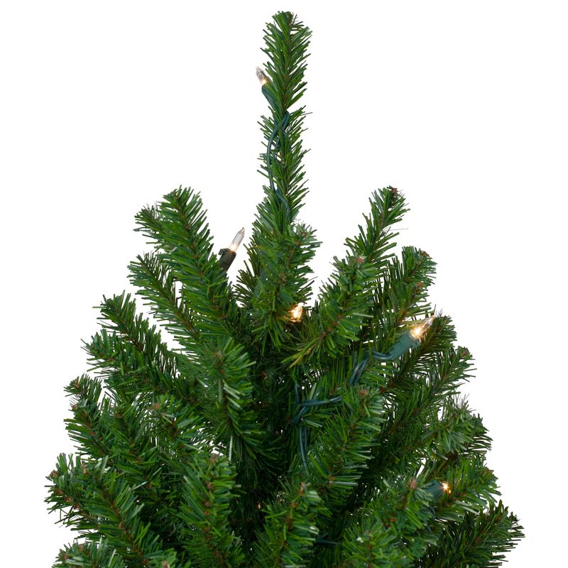 Northlight 7' Pre-Lit Medium Alpine Artificial Christmas Tree, Clear Lights, 6 of 8