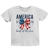 The Juniper Shop Coquette America Land Of The Free Youth Short Sleeve Tee - 2 of 4