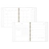 Sugar Paper Essentials 2024-25 Weekly/Monthly Planner 9"x8.063" Blue PinStripe: Twin-Wire Binding, Acid-Free Paper, Tabs - 3 of 4