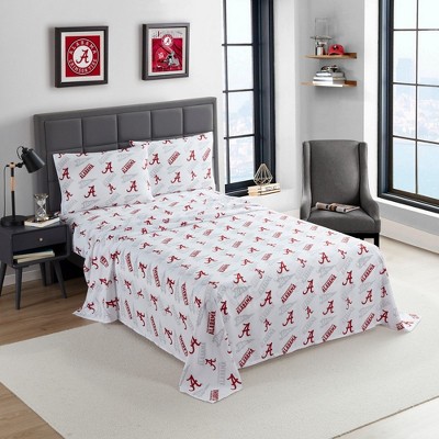 NCAA Alabama Crimson Tide Bed Sheet Sets by Sweet Home Collection®
