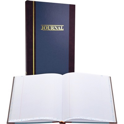 Wilson Jones Account Book Record-Ruled 300 Pages 11-3/4"x7-1/4" Blue S3003R