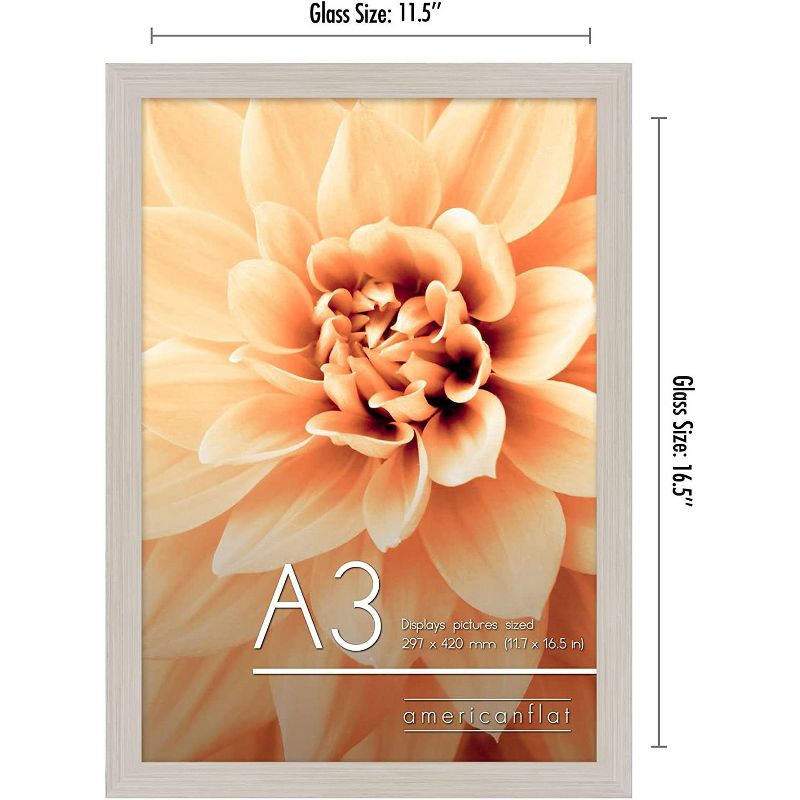 Americanflat Poster Frame with plexiglass - Available in a variety of sizes and styles, 2 of 5