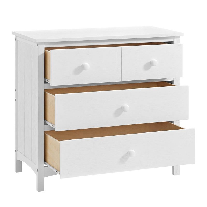 Oxford Baby Castle Hill 3 Drawer Dresser with Changing Top - Barn White, 4 of 7