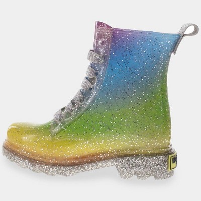 Adult glitter rain boots online