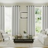 Blackout Curtains Thermal Insulated Heat and Full Light Blocking Curtains for Living Room with Black Liner 2 Panels Set - 4 of 4