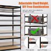 48"x24"x72" Storage Rack Shelf 5-Tier Adjustable Steel Shelving Units 2000 LBS Capacity - 4 of 4