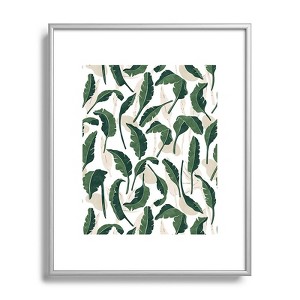 Marta Barragan Camarasa Simple tropical nature G Metal Framed Art Print - Deny Desings - 1 of 3