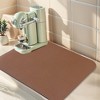 REGALWOVEN Large Diatomaceous Stone Dish Drying Quick Dry Coffee Bar Mats for Countertop Dishes Cups - 4 of 4