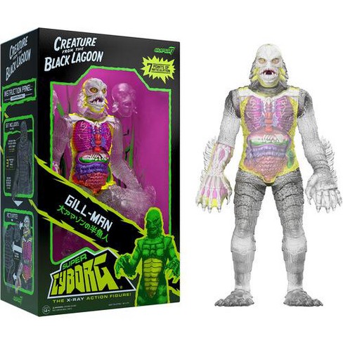 Super7 - Universal Monsters - Super Cyborg - Creature From The Black Lagoon (Clear) - image 1 of 4