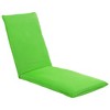 vidaXL Foldable Sunlounger Oxford Fabric Green - 2 of 4
