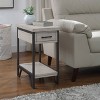 24/7 Shop At Home Imbraxa 1 Drawer Side Table   - image 2 of 4