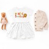 The Juniper Shop Mini Smiley Icons Lion Infant Dress - 3 of 4