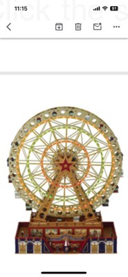 Mr. Christmas Animated Led World's Fair Grand Ferris Wheel 