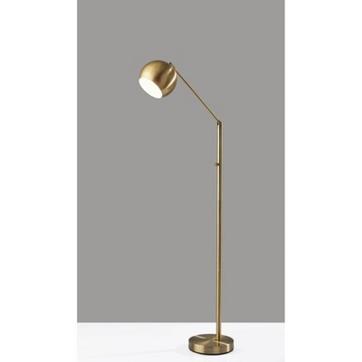 Ashbury Floor Lamp Antique Brass - Adesso