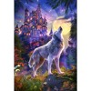 1000 Piece Jigsaw Puzzle, Wolf Castle, Fantasy Puzzle, Castle at night, Adult Puzzle, Castorland C-104178-2 - 2 of 4