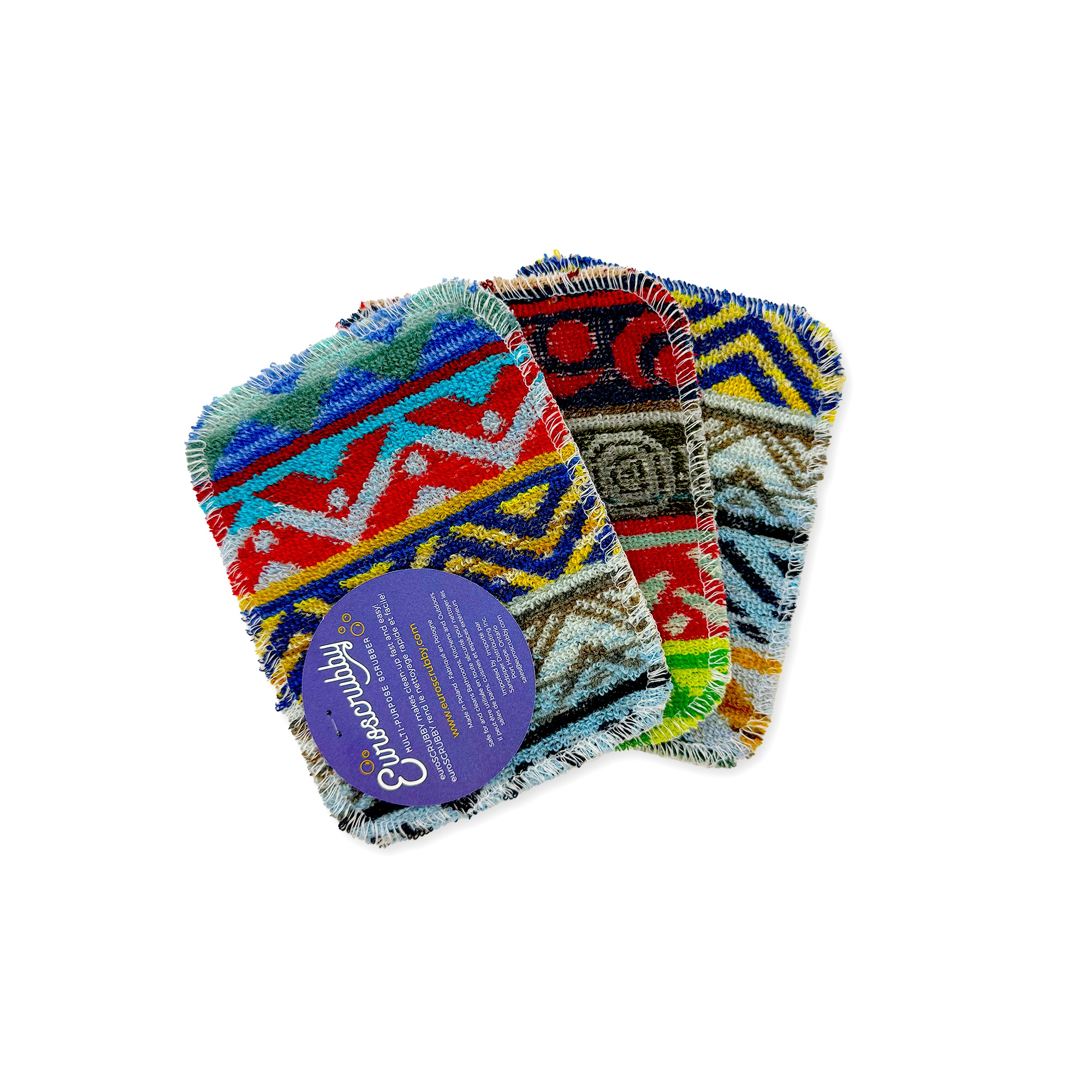 Euroscrubby Original Cleaning Cloth, Set of 3