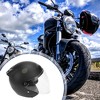 Unique Bargains Car Motorcycle Bull Horn Style Helmet Decoration Suction Cup 2 Pieces - 2 of 4