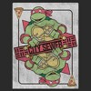 Men's Teenage Mutant Ninja Turtles City Sewer Raphael Playing Card T-Shirt - 2 of 4