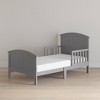 Child Craft Forever Eclectic Hampton Toddler Bed - Cool Gray - 3 of 4