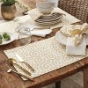 Split P Golden Geo Placemat Set of 4 - image 2 of 3