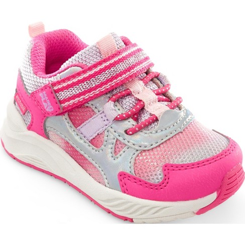 Stride Rite Kids Unisex Player Sneaker | 5 | Pink Multi : Target