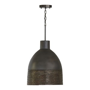 Capital Lighting Sana 1 - Light Pendant in  Grey Iron - 1 of 4