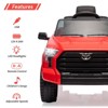 Acekool 12V Licensed Toyota Ride-On Truck with Remote, Music, LED Lights & Suspension - 4 of 4