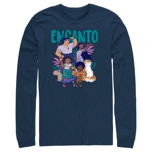 Men's Encanto The Family With Magical Gifts Long Sleeve Shirt - 1 of 4