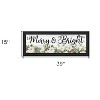 HomeRoots Merry and Bright Black Framed Print Wall Art - 3 of 3
