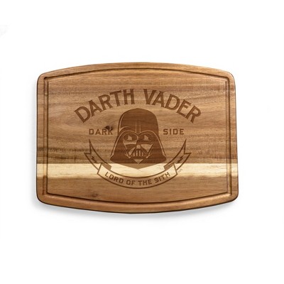 Toscana Star Wars Darth Vader Ovale Acacia Cutting Charcuterie Board