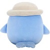 Squishmallows Original 5" Samir The Blue Whale W Navy Anchor Bucket Hat-Officially Licensed 2025 Jazwares Mini Sailor Plush-Collectible Stuffed Animal - 3 of 4