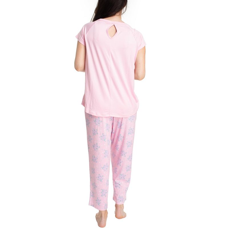 Hanes Womens Sweet Dreams 2 Piece Pajama Set, 3 of 5