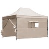 Whisen 10 x 15 Pop Up Canopy Tent, Heavy Duty Party Tent with Sidewalls, Height Adjustable - 3 of 4