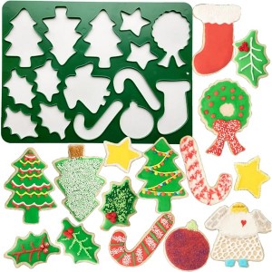 One Smart Cookie: Christmas Festive Premium Cookie Cutters for Baking, Decorating & Shaping – Kid Friendly, Fun, Durable & Easy to Use Baking - 1 of 4