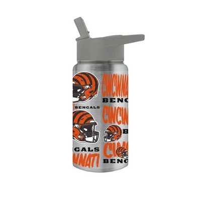 Official NFL Cincinnati Bengals Orange & Black Insulated Bottle