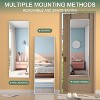 Door Mirror Full Length, 51 x 16 Inch Full Body Wall Mirror Over The Door Hanging Mirror - 3 of 4