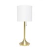 Tapered Desk Lamp with Fabric Drum Shade - Simple Designs - 3 of 4