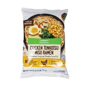 Pulmuone Chicken Tonkotsu Miso Ramen Meal Kit - 37.5oz - 1 of 4