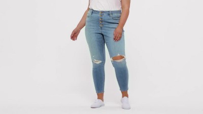 Universal Thread Women's Plus Size High-Rise Skinny Jeans (as1, Numeric,  Numeric_18, Plus, Regular, Sulphur) at  Women's Jeans store