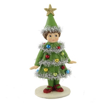Christmas 6.75" O' Tannenbaum Tammy Decorated Tree Star  -  Decorative Figurines