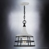 Urban Ambiance Luxury Urban Loft Pendant Light,  14.25"H x 12"W,  White, UHP3850 - 4 of 4