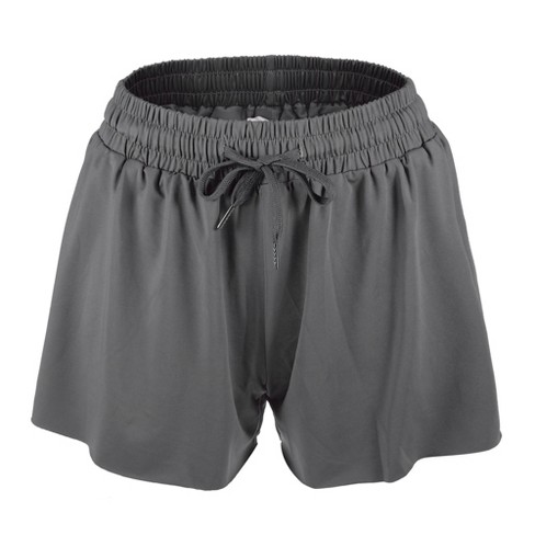 Women's Grey Athletic Shorts