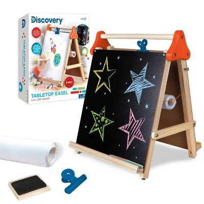 Photo 1 of Discovery Kids Tabletop Dry Erase and Chalk Easel