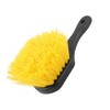 Unique Bargains Brush Cleaner Carpet Scrubbing Nonslip Handle Car Black Yellow 8.1" Length - 3 of 4