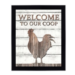 Courtside Market Welcome 9x11 Framed Artboard - 1 of 2