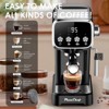 ELJGET Espresso Machine with LED Display & Power Steam Wand, 20 Bar Professional Coffee Maker  for Latte Cappuccino Home Barista, Stainless Steel - 4 of 4